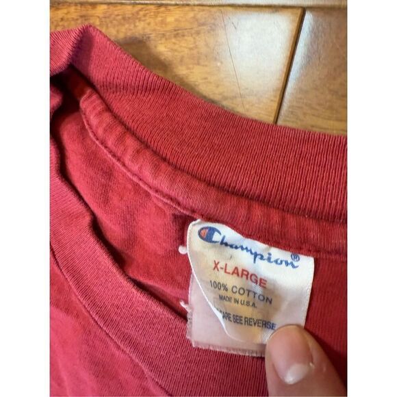 Size‎ XL - vintage 1990s champion Washington Redskins (Commanders) NFL T-shirt - Picture 5 of 8